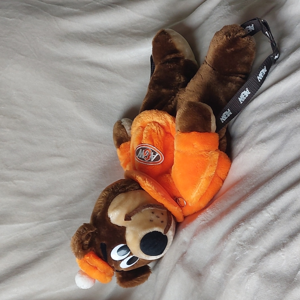Vintage A&W bear backpack